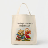 Verboden Tas van boekenuil (Voorkant)