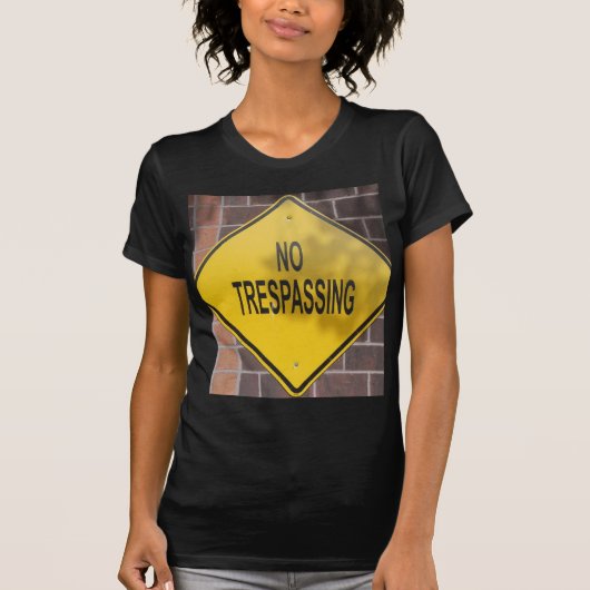 Verboden Toegang T-shirt (Voorkant)