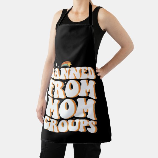 Verboden van Moeder Groepen Grappige Moederdag Gro Schort (Insitu)