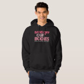 Verboden van ons lichaam Mijn lichaam Stop Abortus Hoodie (Voorkant volledig)