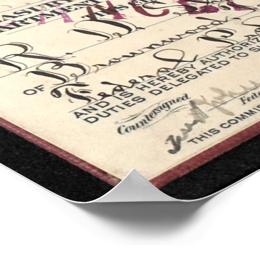 VERBODSAGENT SHUMATE 1920 POSTER (Hoek)