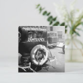 Verbodsbier, willen wij bier, geschiedenis Kaart (Staand voorkant)