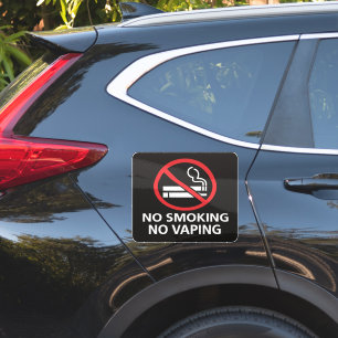 Verbodsbord Geen Roken Geen Dampen - Openbare Gezo Sticker