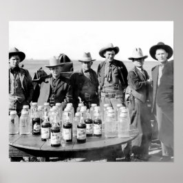 VERBODSCONFISCATIE - TEXAS c. 1928 Poster