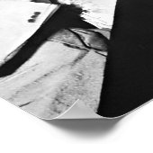 Verbodsfeestje, Zwart-wit Vintage Poster (Hoek)