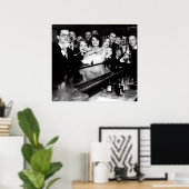 VERBODSSPREKEASY TOAST c. 1929 Poster (Thuiskantoor)