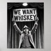  verbodstijdperk: we willen whisky poster (Voorkant)