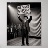  verbodstijdperk: we willen whisky poster (Voorkant)