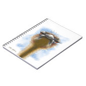 Verbolgen Struisvogel Cartoon Notitieboek (Linkerzijde)