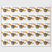 Verbonden aan Altitude Skydiver Cadeaupapier (Vlak)