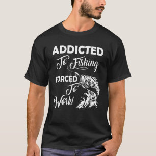 Verbonden aan Gevist gedwongen om Gevist te werken T-shirt