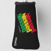 VERBONDEN AAN IMPRESS Monogram PUTTER Golfheadcover (Draai 90)