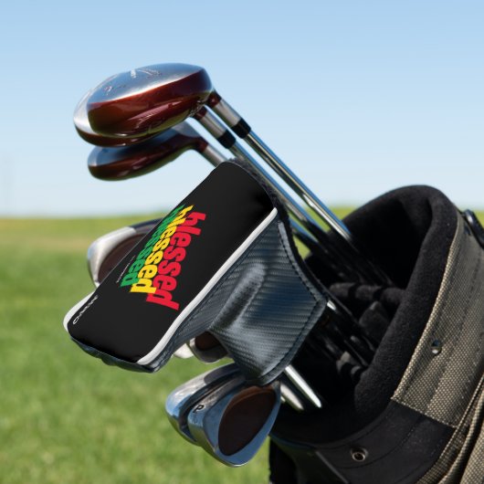 VERBONDEN AAN IMPRESS Monogram PUTTER Golfheadcover (Insitu)