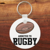 Verbonden aan Rugby Sleutelhanger (Voorkant)