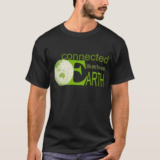 Verbonden aarde t-shirt (Voorkant)