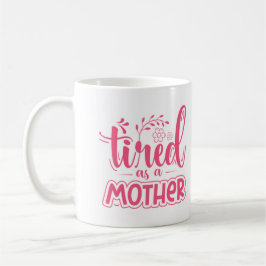 Verbonden als moeder Funny Coffee Mok voor moeder