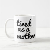 Verbonden als moeder Mok | Funny Mam Mok  (Links)