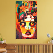 Verbonden Canvas Afdruk (Insitu (Woonkamer))