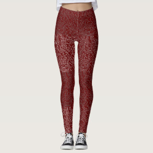 Verbonden circuit patroon met DRed GB Leggings