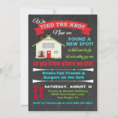 Verbonden de uitnodigingen van de knot Housewarmin (Voorkant)