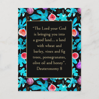 Verbonden deelstaat Deuteronomie 8 Bijbelverse Briefkaart