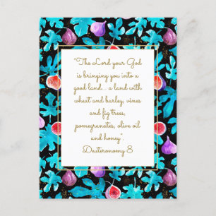 Verbonden deelstaat Deuteronomie 8 Bijbelverse Briefkaart
