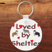 Verbonden door beschutting sleutelhanger (Voorkant)