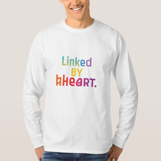 Verbonden door Hart T-shirt (Voorkant)