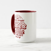 Verbonden door Heart Sister Mok (Voorkant links)