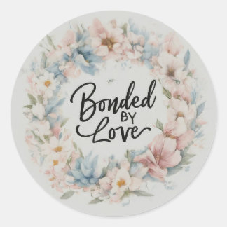 Verbonden door Liefde Ronde Sticker
