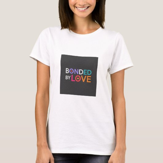 Verbonden door liefde t-shirt (Voorkant)