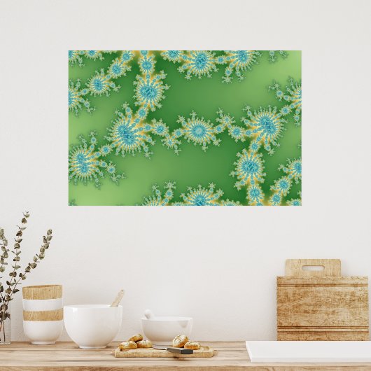 Verbonden - Fractal Poster (Keuken)