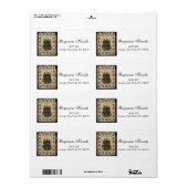 Verbonden generaals Burgeroorlog 🎖️⚔️ Helden Etiket (Full Sheet)