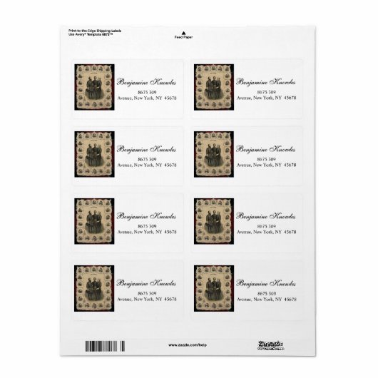 Verbonden generaals Burgeroorlog 🎖️⚔️ Helden Etiket (Full Sheet)