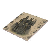 Verbonden generaals Burgeroorlog 🎖️⚔️ Helden Tegeltje (Zijkant)