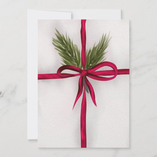 Verbonden in een boog feestdagenkaart (Voorkant)