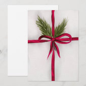 Verbonden in een boog feestdagenkaart (Voorkant / Achterkant)