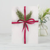 Verbonden in een boog feestdagenkaart (Staand voorkant)