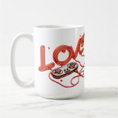 Verbonden in liefde koffiemok (Links)