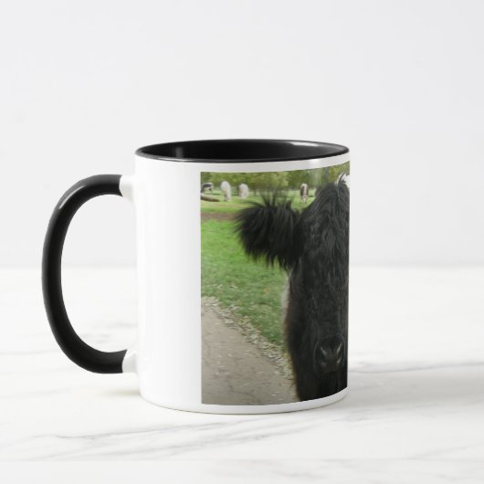 Verbonden koe in Cambridge Mok (Links)