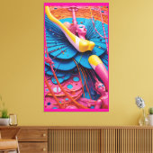 Verbonden met de droom - Ken Gage Art Canvas Afdruk (Insitu (Woonkamer))