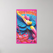 Verbonden met de droom - Ken Gage Art Canvas Afdruk (Voorkant)