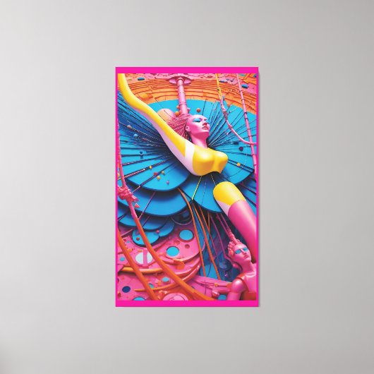 Verbonden met de droom - Ken Gage Art Canvas Afdruk (Voorkant)