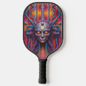 Verbonden met de Nieuwe Realiteit Pickleball Paddle (Achterkant)