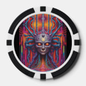 Verbonden met de Nieuwe Realiteit Poker Chips (Voorkant)