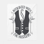 Verbonden met de slagers fleece deken (Voorkant)