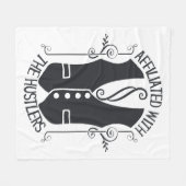 Verbonden met de slagers fleece deken (Voorkant (Horizontaal))