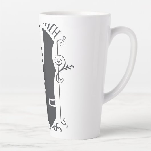 Verbonden met de slagers latte mok (Rechts)