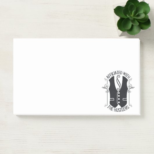 Verbonden met de slagers post-it® notes (Kantoor)