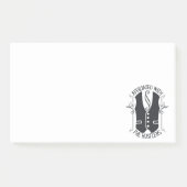 Verbonden met de slagers post-it® notes (Voorkant)
